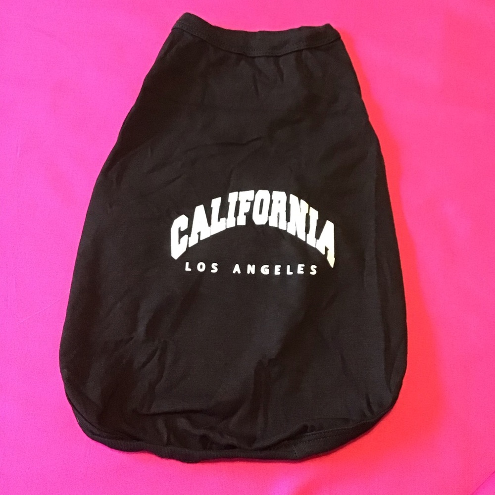 NWOT Los Angeles California Dog Shirt